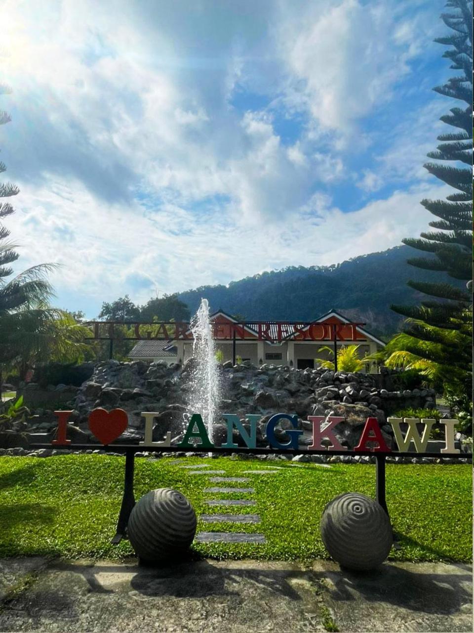 Tc Garden Resort Kuah Exterior foto